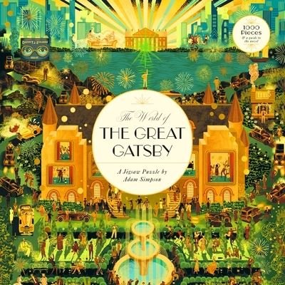 Cover for Kirk Curnutt · The World of The Great Gatsby: A 1000-piece puzzle by Adam Simpson (GAME) (2024)