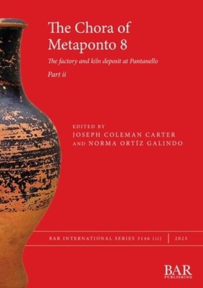 Cover for The Chora of Metaponto 8, Part ii (Paperback Book) (2023)