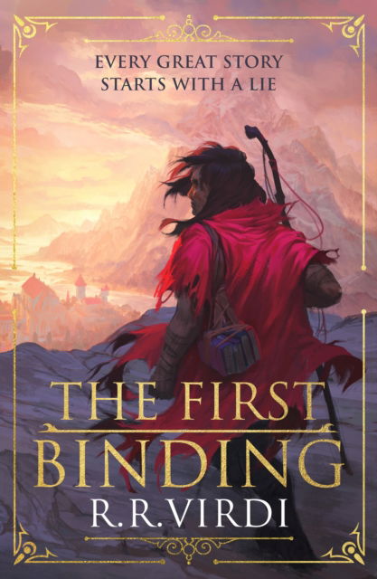 Cover for R.R. Virdi · The First Binding: A Silk Road epic fantasy full of magic and mystery - Tales of Tremaine (Taschenbuch) (2023)