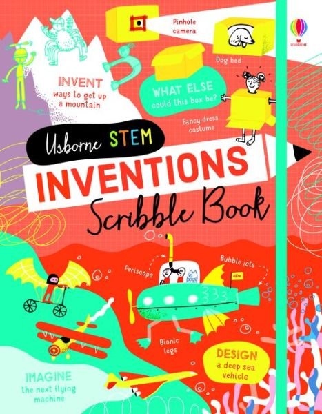 Inventions Scribble Book - Scribble Books - Usborne - Books - Usborne Publishing Ltd - 9781474969000 - February 6, 2020