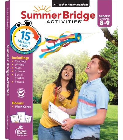 Summer Bridge Activities Grades 8 to 9 - Summer Bridge Activities - Books - Carson Dellosa - 9781483866000 - April 15, 2022