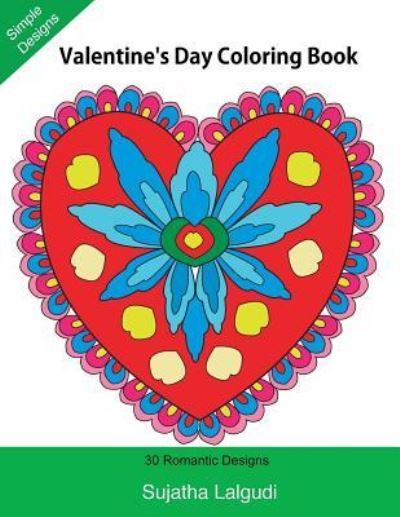 Cover for Sujatha Lalgudi · Valentine's Day Coloring Book (Paperback Book) (2017)