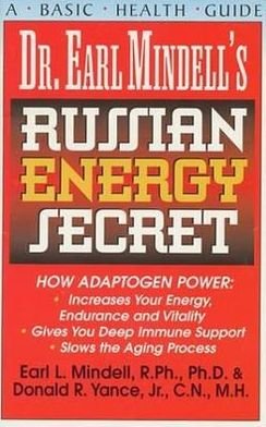 Cover for Mindell, Earl (Earl Mindell) · Dr.Earl Mindell's Russian Energy Secret (Paperback Book) (2003)