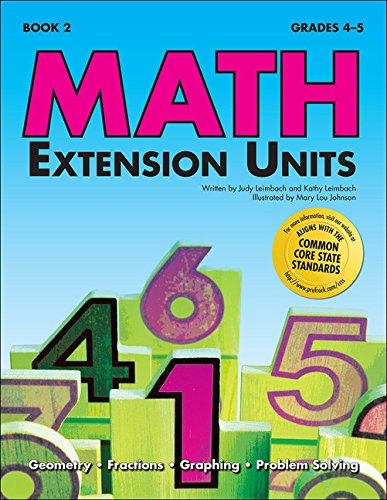 Cover for Judy Leimbach · Math Extension Units: Book 2, Grades 4-5 (Paperback Book) (2005)