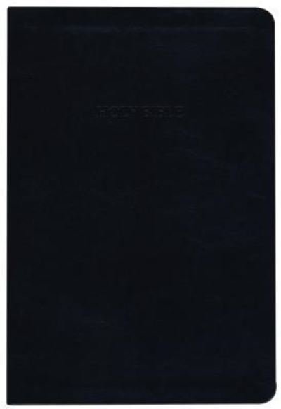 Cover for Hendrickson Publishers · Large Print Thinline Reference Bible-kjv (Leather Book) [Black Imitation] (2012)