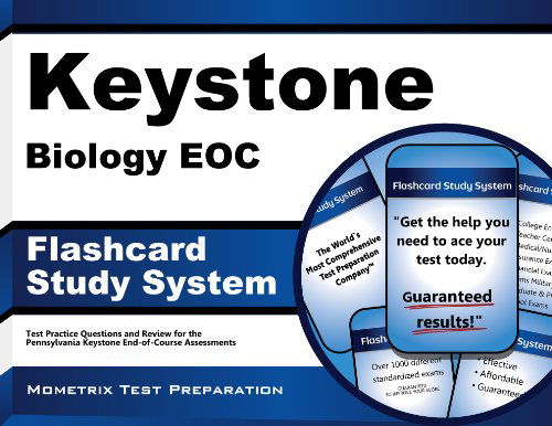 Cover for Keystone Eoc Exam Secrets Test Prep Team · Keystone Biology Eoc Flashcard Study System: Keystone Eoc Test Practice Questions &amp; Exam Review for the Pennsylvania Keystone End-of-course Assessments (Cards) (Paperback Book) (2023)