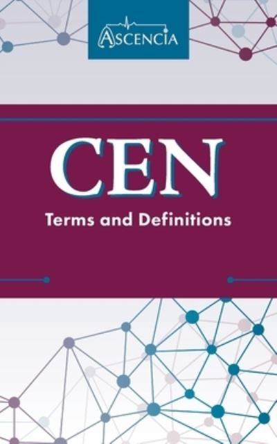 Cover for E. M. Falgout · CEN Terms and Definitions (Book) (2022)