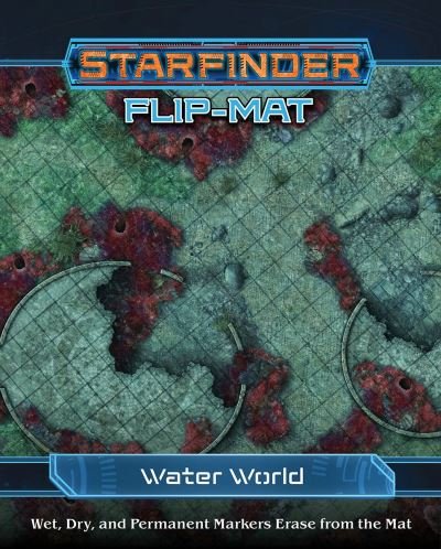 Cover for Damien Mammoliti · Starfinder Flip-Mat: Water World (GAME) (2022)