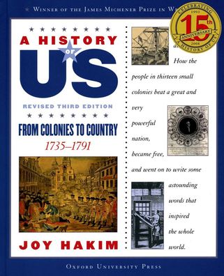 Cover for Joy Hakim · From Colonies to Country, 1735-1791, Bk.3 (Paperback Book) (2007)