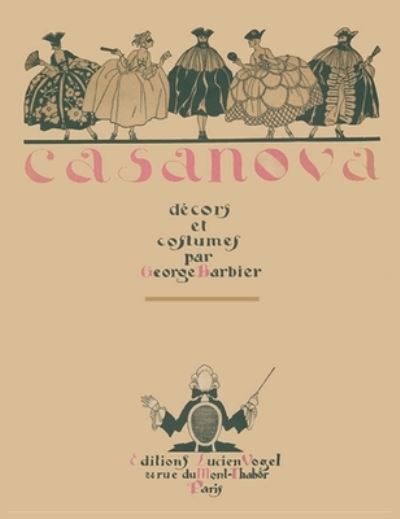 Cover for George Barbier · Casanova (Inbunden Bok) (2021)