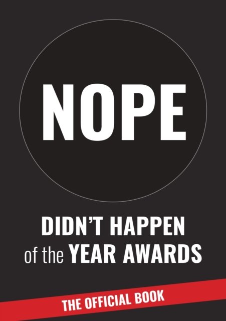 Cover for Harry Barnes · Didn't Happen of the Year Awards - The Official Book: Exposing a world of  online exaggeration (Pocketbok) (2022)