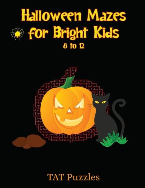 Cover for Margaret Gregory · Halloween Mazes for Bright Kids 8-12 (Paperback Book) (2021)