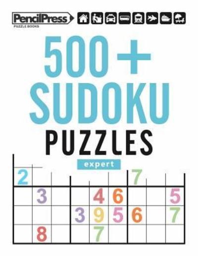 Cover for Sudoku Puzzle Books · 500+ Sudoku Puzzles Expert (Paperback Book) (2017)