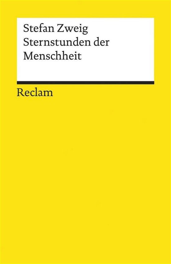 Sternstunden der Menschheit - Zweig - Bøker -  - 9783150140000 - 