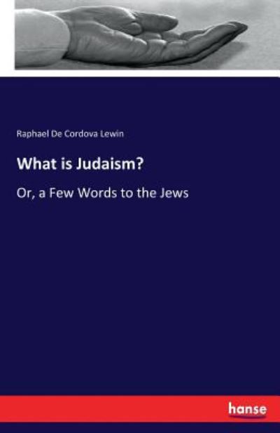 Cover for Lewin · What is Judaism? (Bog) (2017)