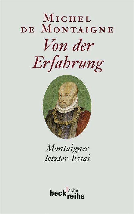 Cover for Montaigne · Von Der Erfahrung (Bok)