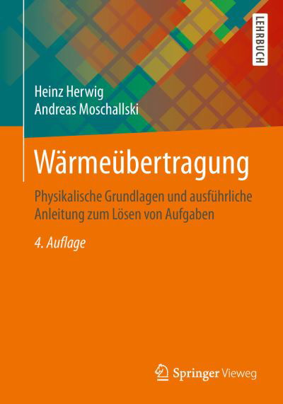 Cover for Heinz Herwig · Waermeuebertragung (Bok) [4th 4., Uberarb. U. Erw. Aufl. 2019 edition] (2019)