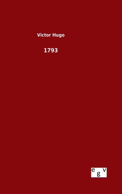 Cover for Victor Hugo · 1793 (Gebundenes Buch) (2015)