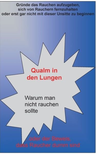 Cover for Schock · Qualm in den Lungen (Book) (2016)
