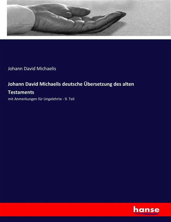 Cover for Michaelis · Johann David Michaelis deutsc (Bog) (2016)
