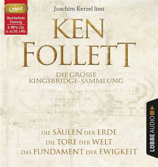 Cover for Ken Follett · CD Die große Kingsbridge-Sammlung (CD) (2018)