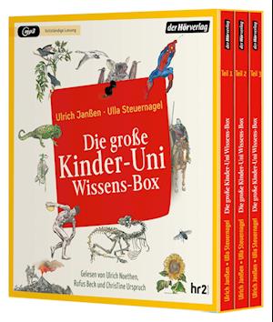 Cover for Ulrich Janßen · Die große Kinder-Uni Wissens-Box (Audiobook (CD)) (2024)