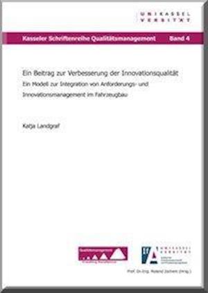 Cover for Landgraf · Ein Beitrag zur Verbesserung d (Book)