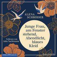 Cover for Alena Schröder · CD Junge Frau, am Fenster stehend, Abendlicht, blaues Kleid (CD)