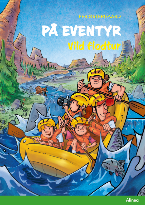 Cover for Per Østergaard · Læseklub: På eventyr - Vild flodtur, Grøn læseklub (Indbundet Bog) [1. udgave] (2023)