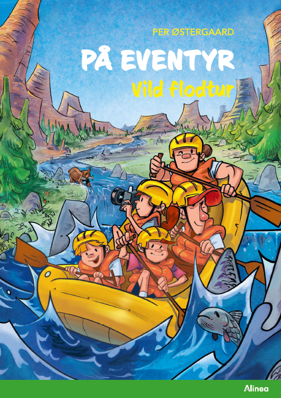 På eventyr: På eventyr - Vild flodtur, Grøn læseklub - Per Østergaard - Books - Alinea - 9788723567000 - August 1, 2023