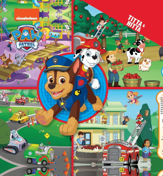 Cover for Paw Patrol - Titta och hitta (Gebundesens Buch) (2024)