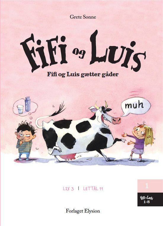 Cover for Grete Sonne · Fifi og Luis 1: Fifi og Luis gætter gåder (Hardcover Book) [1st edition] (2016)