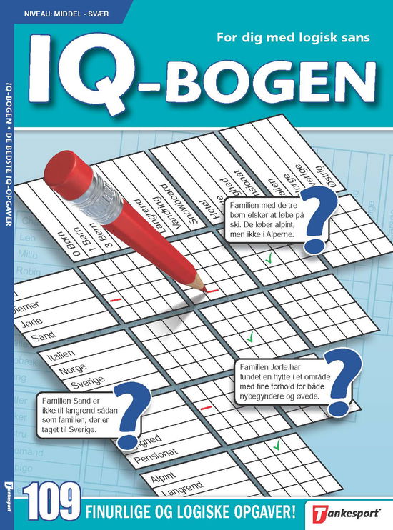 Keesing Danmark · IQ-bogen (Inbunden Bok) [1:a utgåva] (2024)