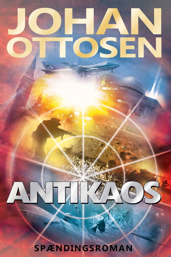 Cover for Johan Ottosen · Mirrin Bank-trilogien: Antikaos: Thriller #3 i Mirrin Bank-trilogien (Inbunden Bok) [1:a utgåva] (2021)