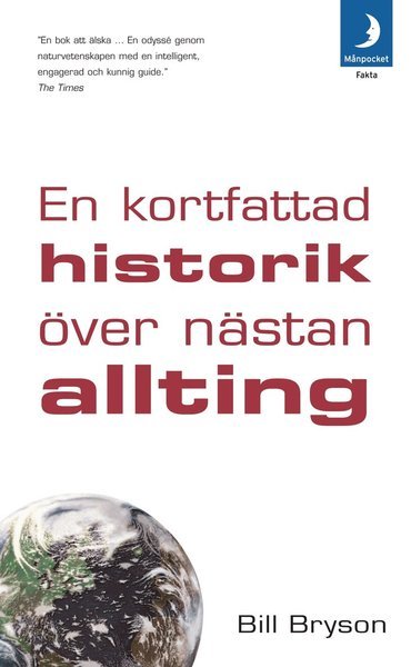 Cover for Bill Bryson · En kortfattad historik över nästan allting (Pocketbok) (2005)