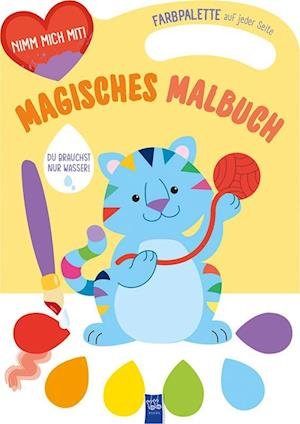 Magisches Malbuch · Cover Gelb (katze) (Book)