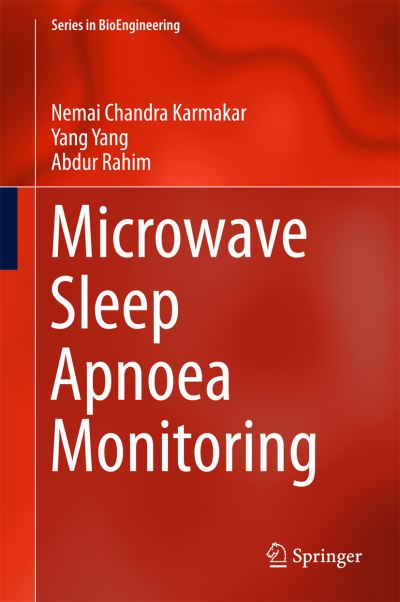 Cover for Karmakar · Microwave Sleep Apnoea Monitoring (Book) [1st ed. 2018 edition] (2018)
