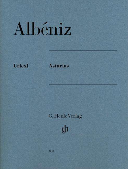 Cover for Albéniz · Asturias (Book) (2018)