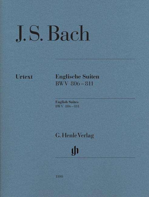 Cover for J.S. Bach · Engl.Suiten 806-811,Kl.HN1100 (Bok)