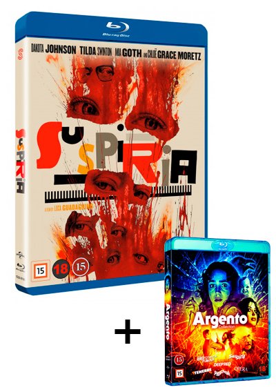 Suspiria (2018) + Argento Collection -  - Elokuva -  - 9950099273000 - torstai 4. huhtikuuta 2019