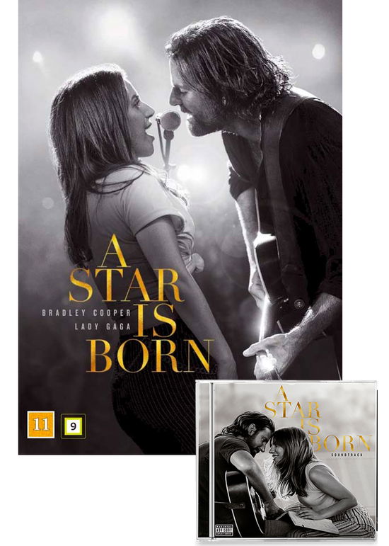 A Star Is Born (DVD + CD sampak) -  - Film -  - 9950099435000 - 8. april 2019