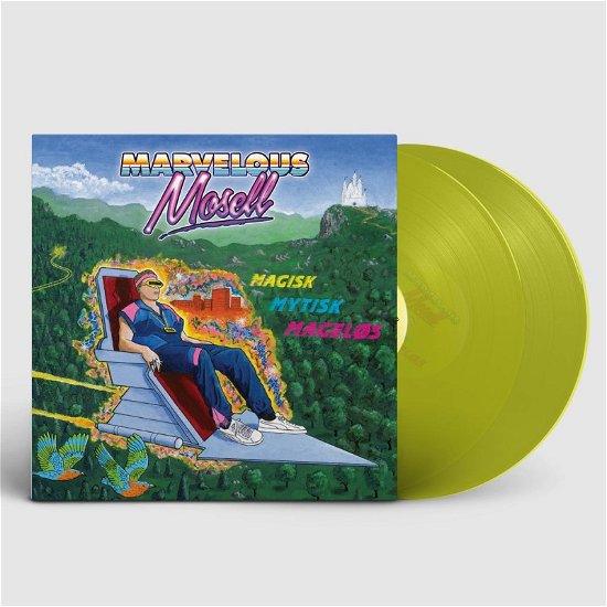 Cover for Marvelous Mosell · Magisk Mystisk Mageløs (LP) [Yellow Vinyl edition] (2017)