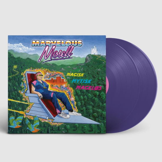 Cover for Marvelous Mosell · Magisk Mystisk Mageløs (LP) [Purple Vinyl edition] (2017)