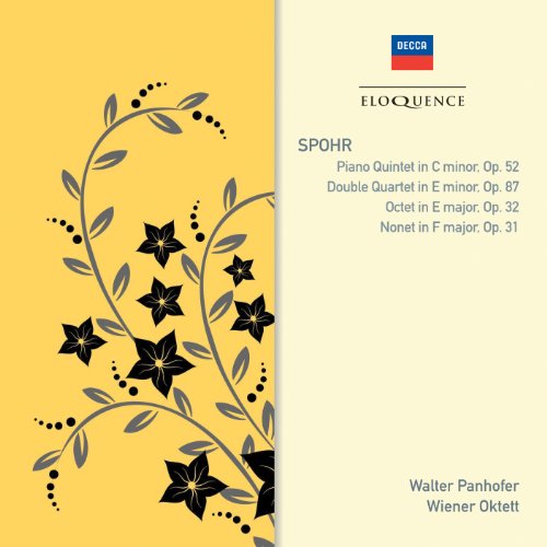 Cover for Wiener Oktett · Eloquence: Spohr - Piano Quintet in C Minor Op 52 (CD) (2014)