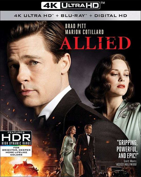 Cover for Allied (4K Ultra HD) (2017)