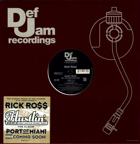 Cover for Rick Ross · Hustlin' (12&quot;) [Remix edition] (2006)