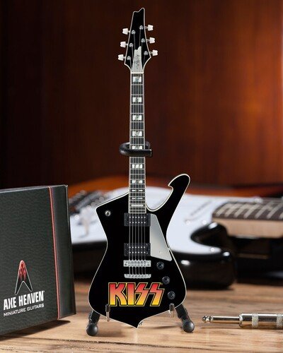Kiss Paul Stanley Kiss Logo Mini Guitar Replica (MERCH) (2018)
