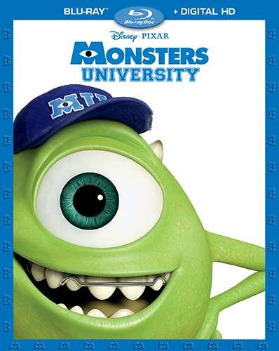 Cover for Monsters University (Blu-ray) (2017)