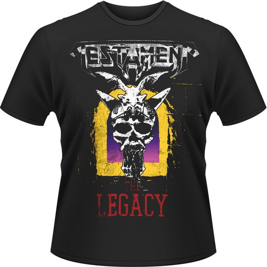 Cover for Testament · The Legacy (T-shirt) [size M] [Black edition] (2012)