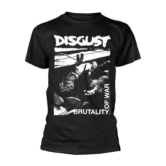 Cover for Disgust · Brutality of War (T-shirt) [size XXL] [Black edition] (2021)